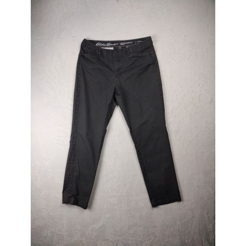 Eddie Bauer‎ Pants Legend Wash Stretch Curvy Straight Women 12